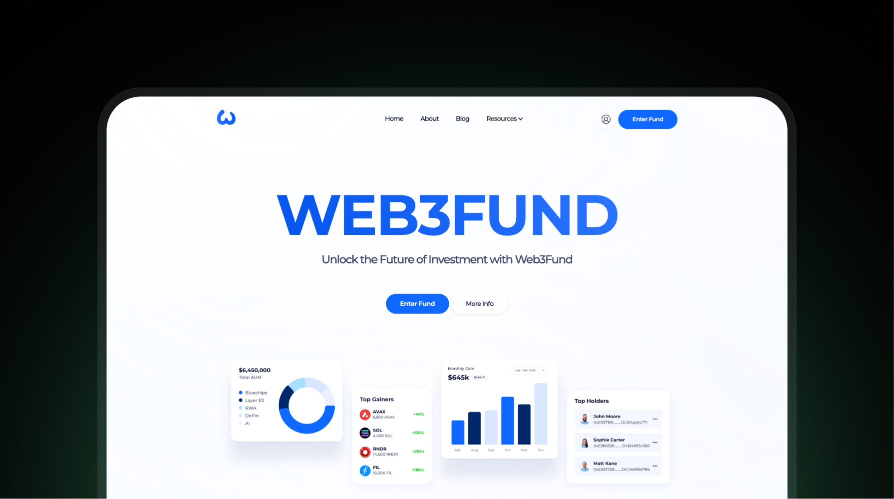 Web3Fund product